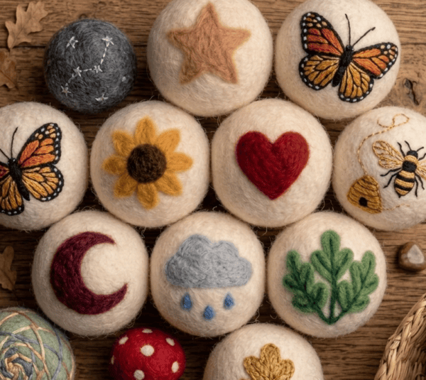 Designer_felt_dryerball