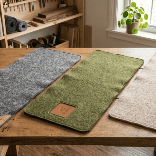 Felt desk mats
