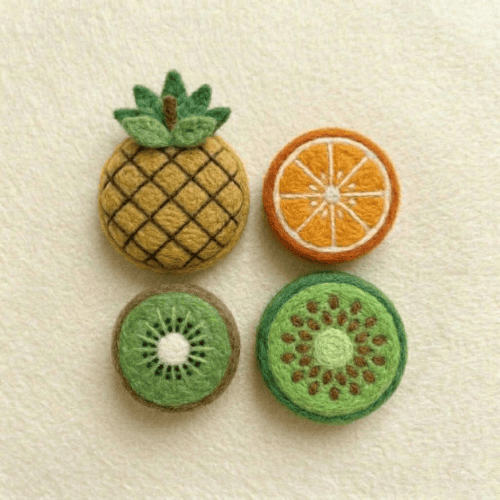 pinapple tea coaster