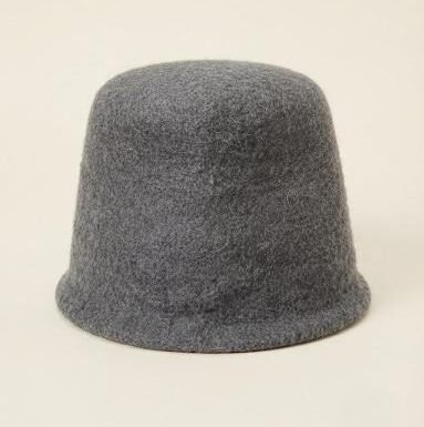 Grey Felt Hat