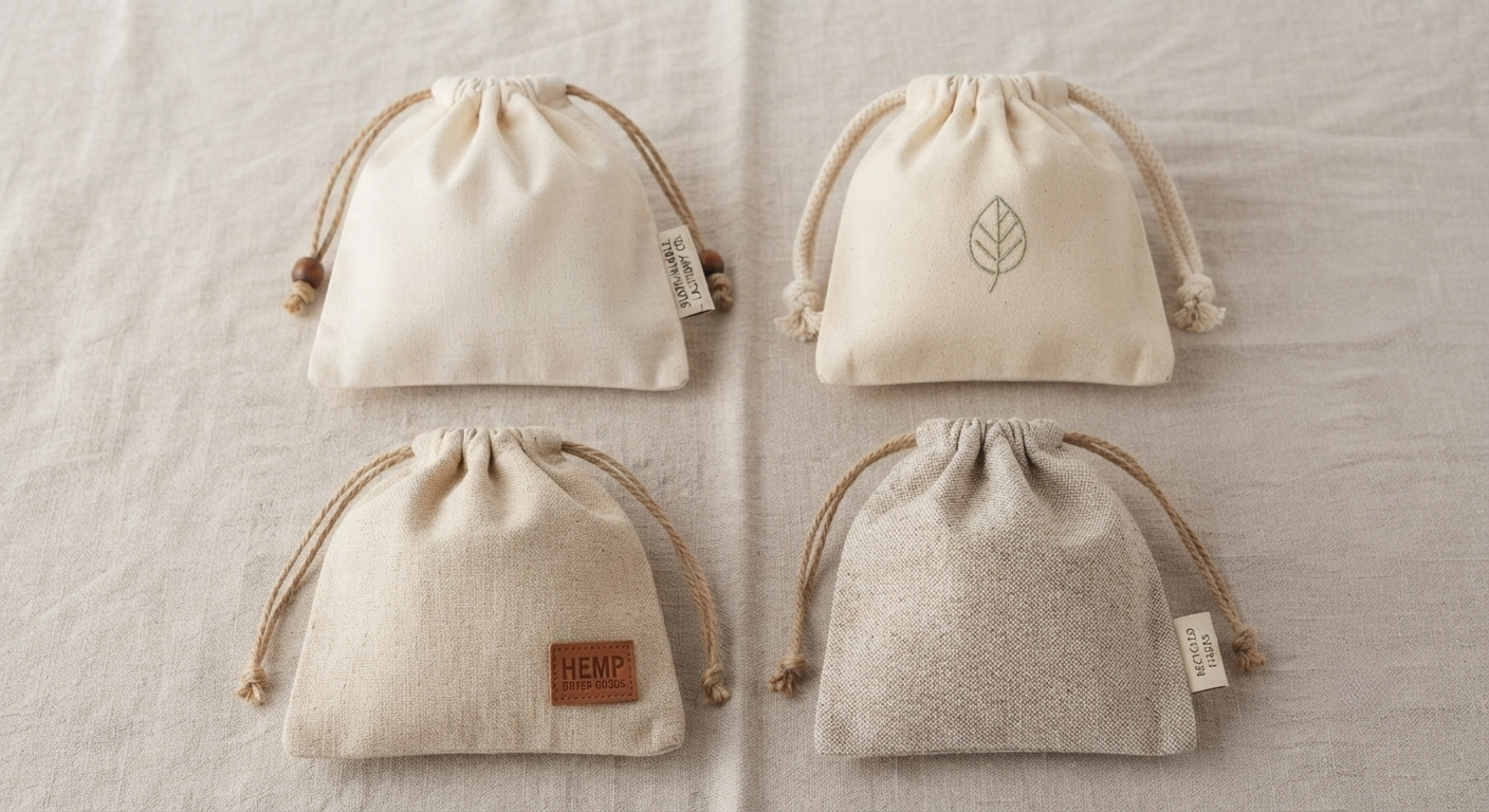 Branded Cotton Pouches