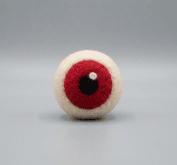 handmade-needle-felted-eyeball-pet-toy
