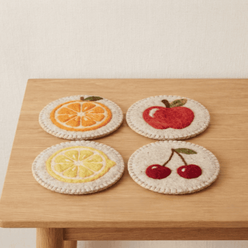 felt tea coaster