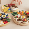 felt children play set