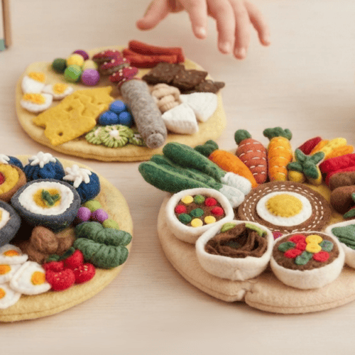 felt children play set