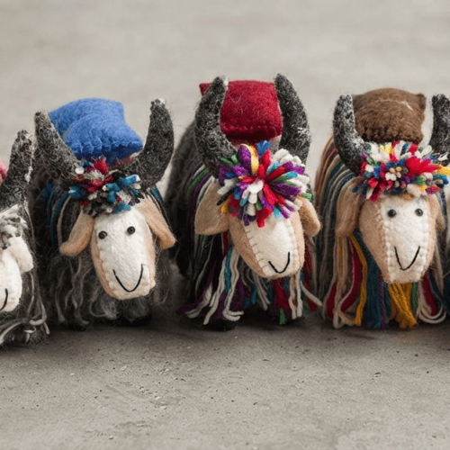 felt yak