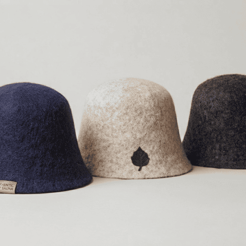 felt sauna hat