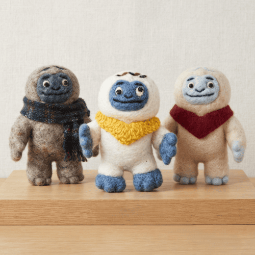 felt yeti