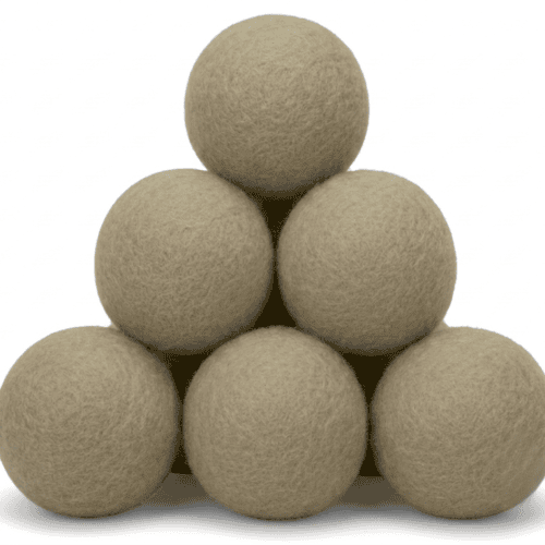 Natural Grey Wool Dryer Balls